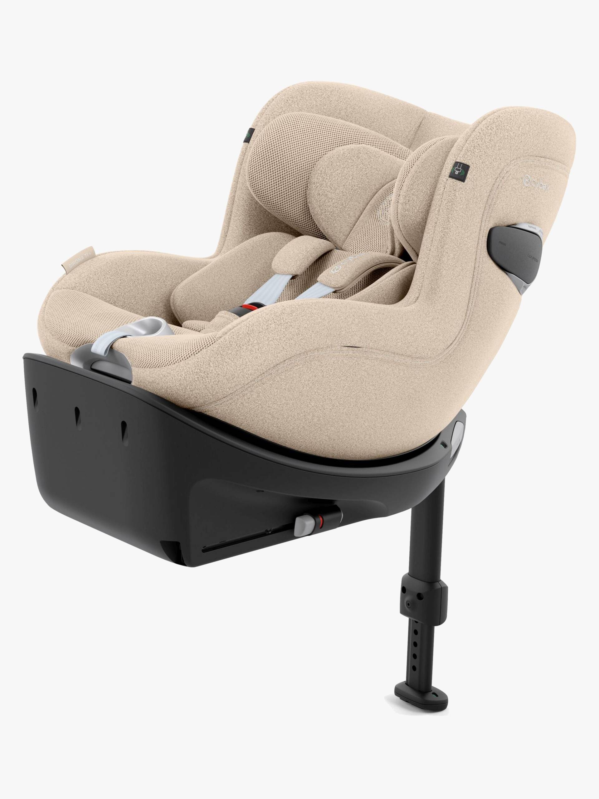 Cybex Sirona Ti i-Size Plus Kindersitz, Cozy Beige von Cybex