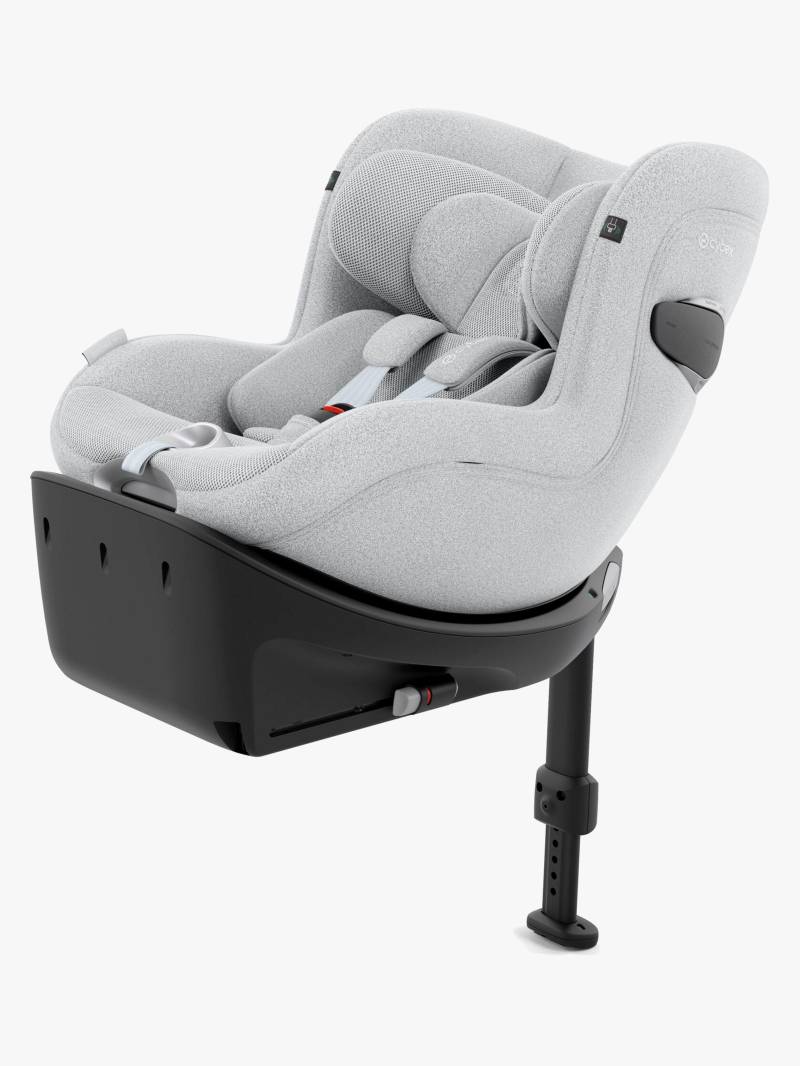 Cybex Sirona Ti i-Size Plus Kindersitz, Platinum White von Cybex