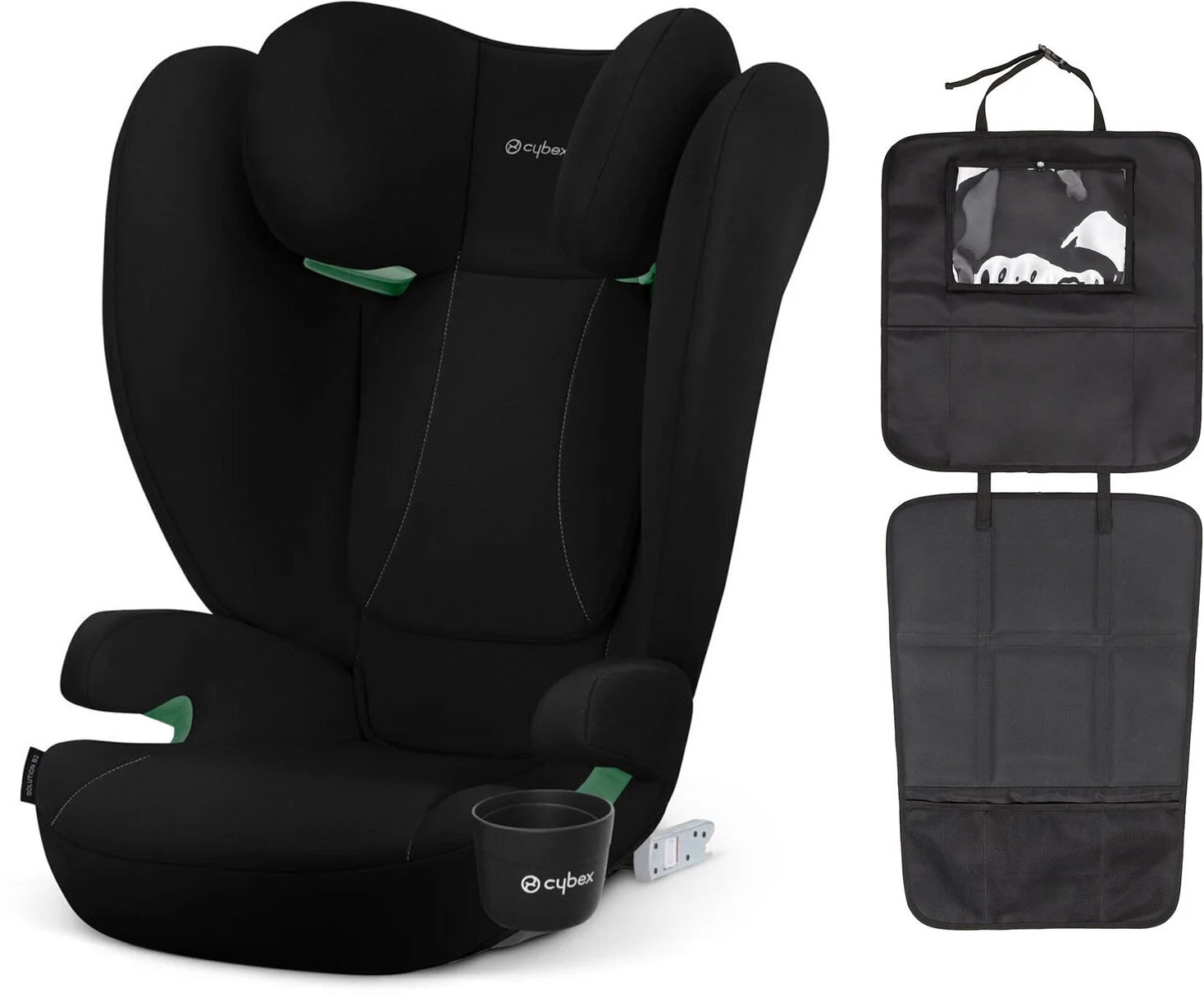 Cybex Solution B2 i-Fix Kindersitz inkl. 3-in-1 Sitzschutz, Volcano Black Cybex Solution B2 i-Fix Kindersitz inkl. 3-in-1 Sitzschutz, Volcano Black von Cybex