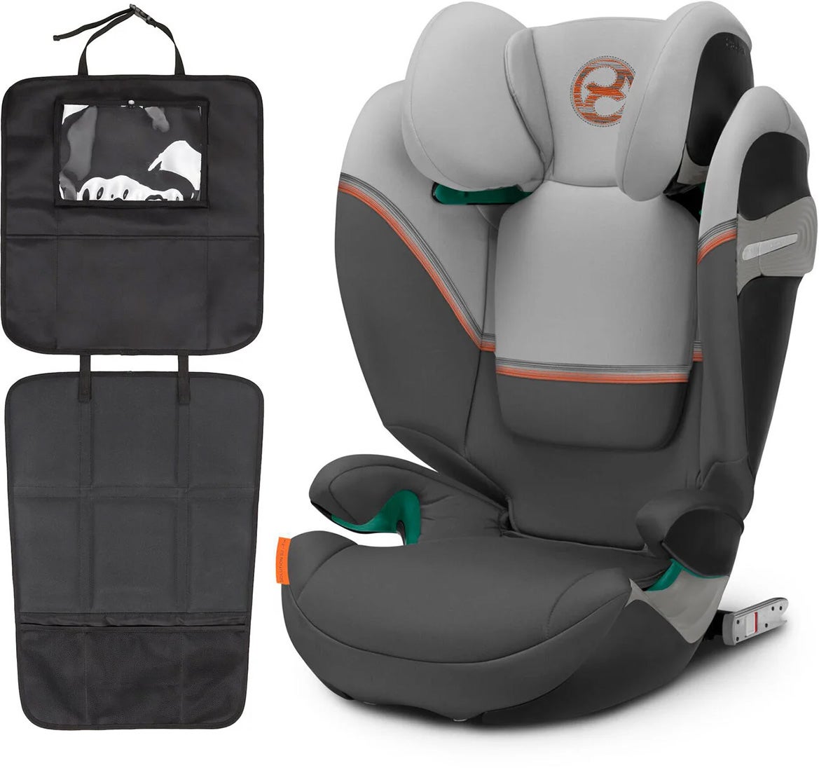 Cybex Solution S2 i-Fix Kindersitz inkl. 3-in-1 Sitzschutz, Lava Grey Cybex Solution S2 i-Fix Kindersitz inkl. 3-in-1 Sitzschutz, Lava Grey von Cybex