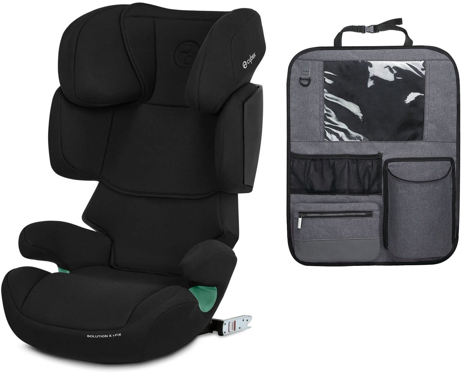 Cybex Solution X i-Fix Kindersitz inkl. Deluxe Trittschutz, Pure Black Cybex Solution X i-Fix Kindersitz inkl. Deluxe Trittschutz, Pure Black von Cybex
