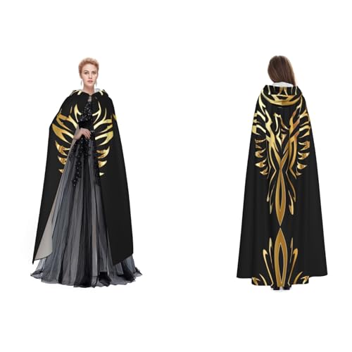 (Phoenix) Unisex Kapuzenumhang Umhang Robe Cosplay Halloween Weihnachten Verkleidung Kostüme für Erwachsene von Cykazhst