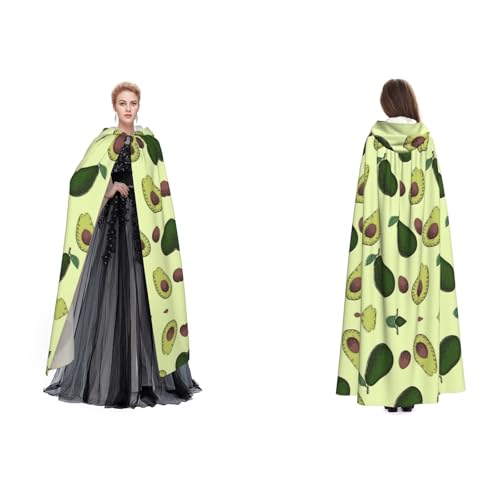Avocado-Fruchtkostüme mit Kapuze, Unisex, für Cosplay, Halloween, Weihnachten, für Erwachsene Avocado-Fruchtkostüme mit Kapuze, Unisex, für Cosplay, Halloween, Weihnachten, für Erwachsene von Cykazhst