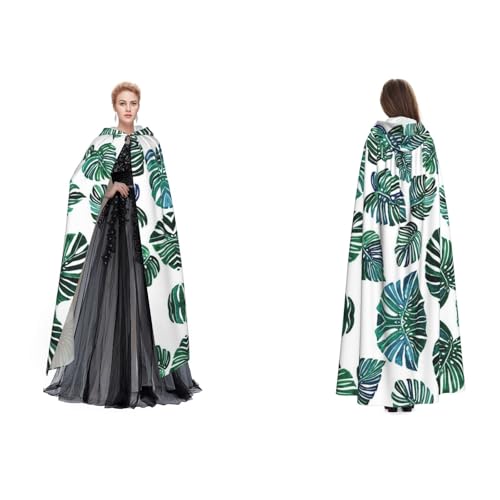 Bananenblätter, Unisex-Kapuzenumhang, Umhang, Robe, Cosplay, Halloween, Weihnachten, Verkleidung für Erwachsene Bananenblätter, Unisex-Kapuzenumhang, Umhang, Robe, Cosplay, Halloween, Weihnachten, Verkleidung für Erwachsene von Cykazhst