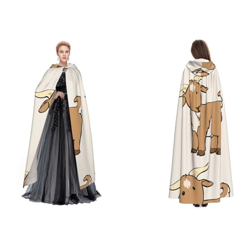 Umhang mit Kapuze, Unisex, für Cosplay, Halloween, Weihnachten, für Erwachsene Umhang mit Kapuze, Unisex, für Cosplay, Halloween, Weihnachten, für Erwachsene von Cykazhst