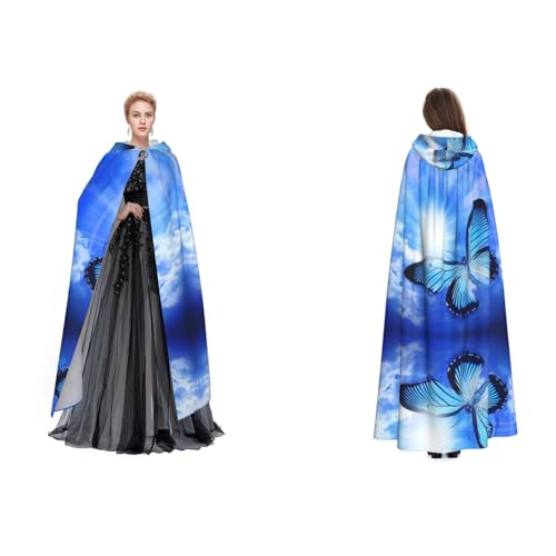 Umhang mit Kapuze, Unisex, für Cosplay, Halloween, Weihnachten, für Erwachsene Umhang mit Kapuze, Unisex, für Cosplay, Halloween, Weihnachten, für Erwachsene von Cykazhst