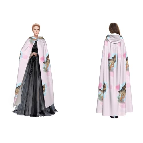 Umhang mit Kapuze, Unisex, für Cosplay, Halloween, Weihnachten, für Erwachsene Umhang mit Kapuze, Unisex, für Cosplay, Halloween, Weihnachten, für Erwachsene von Cykazhst