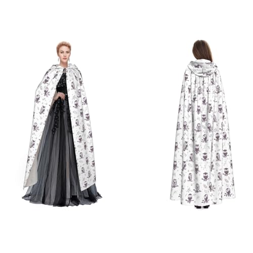 Unisex Kapuzenumhang / Umhang mit Eulenmotiv, für Cosplay, Halloween, Weihnachten, für Erwachsene Unisex Kapuzenumhang / Umhang mit Eulenmotiv, für Cosplay, Halloween, Weihnachten, für Erwachsene von Cykazhst