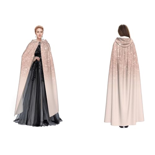 Unisex Kapuzenumhang / Umhang mit Kapuze, Rotgold, für Cosplay, Halloween, Weihnachten, Kostüme für Erwachsene Unisex Kapuzenumhang / Umhang mit Kapuze, Rotgold, für Cosplay, Halloween, Weihnachten, Kostüme für Erwachsene von Cykazhst