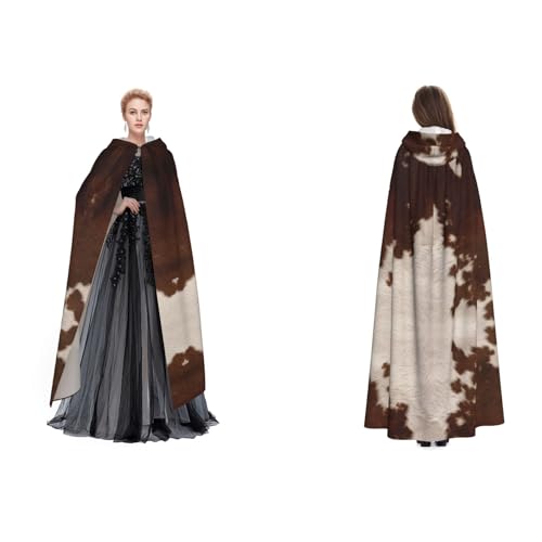 Unisex Kapuzenumhang aus Rindsleder, für Cosplay, Halloween, Weihnachten, für Erwachsene Unisex Kapuzenumhang aus Rindsleder, für Cosplay, Halloween, Weihnachten, für Erwachsene von Cykazhst