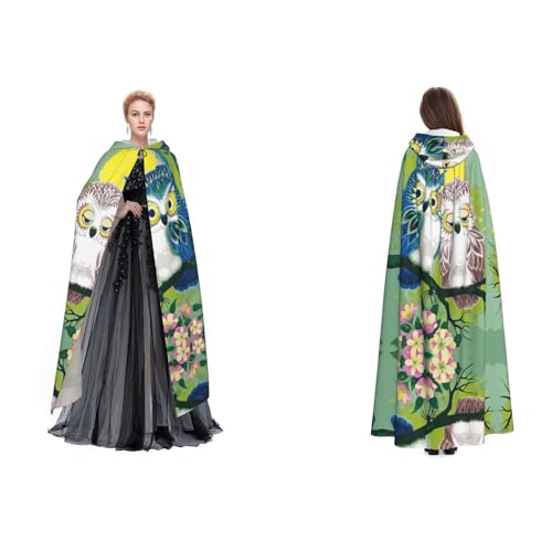 Unisex Kapuzenumhang mit Eulenmotiv, für Cosplay, Halloween, Weihnachten, für Erwachsene Unisex Kapuzenumhang mit Eulenmotiv, für Cosplay, Halloween, Weihnachten, für Erwachsene von Cykazhst
