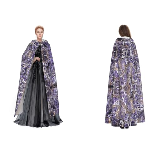 Unisex Kapuzenumhang mit Kapuze, für Cosplay, Halloween, Weihnachten, für Erwachsene von Cykazhst