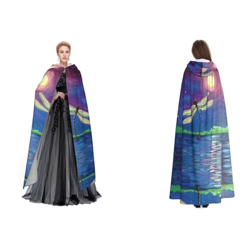 Unisex Kapuzenumhang mit Libellenmalerei, für Cosplay, Halloween, Weihnachten, Kostüme für Erwachsene Unisex Kapuzenumhang mit Libellenmalerei, für Cosplay, Halloween, Weihnachten, Kostüme für Erwachsene von Cykazhst
