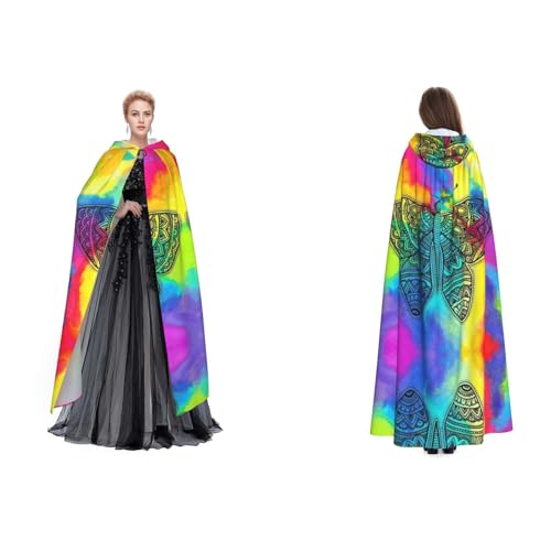 Unisex Kapuzenumhang mit Schmetterlingsmotiv, für Cosplay, Halloween, Weihnachten, Kostüme für Erwachsene Unisex Kapuzenumhang mit Schmetterlingsmotiv, für Cosplay, Halloween, Weihnachten, Kostüme für Erwachsene von Cykazhst