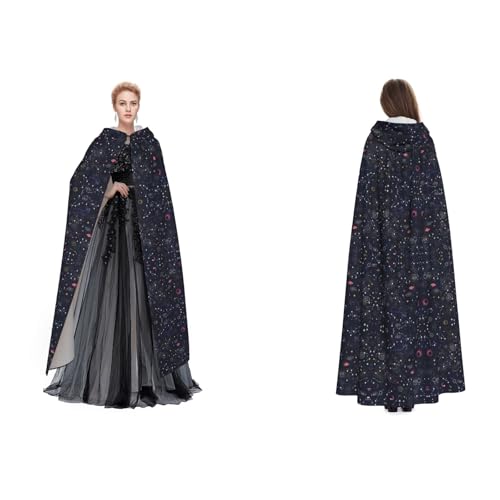 Unisex Kapuzenumhang mit Sternhaufen und Galaxien, für Cosplay, Halloween, Weihnachten, für Erwachsene Unisex Kapuzenumhang mit Sternhaufen und Galaxien, für Cosplay, Halloween, Weihnachten, für Erwachsene von Cykazhst