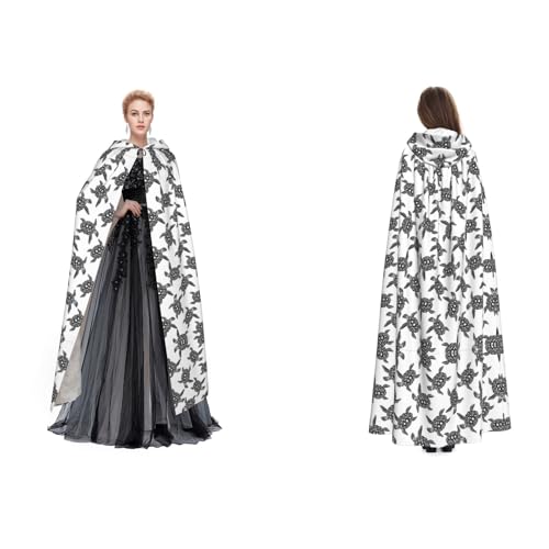 Unisex Kapuzenumhang mit Tiermotiven, für Cosplay, Halloween, Weihnachten, Verkleidung für Erwachsene Unisex Kapuzenumhang mit Tiermotiven, für Cosplay, Halloween, Weihnachten, Verkleidung für Erwachsene von Cykazhst