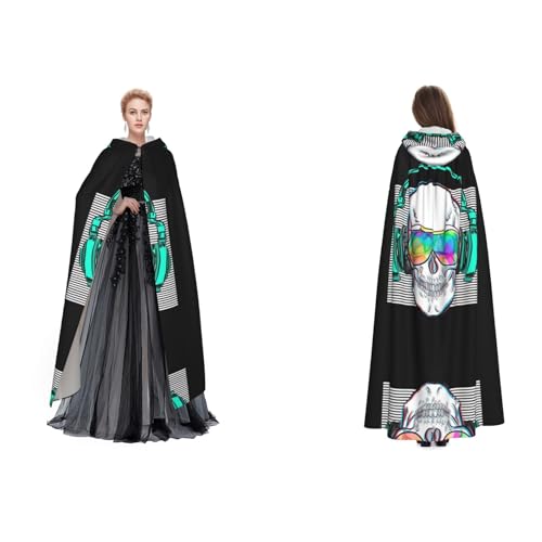 Unisex Kapuzenumhang mit Totenkopfmotiv für Cosplay, Halloween, Weihnachten, Kostüme für Erwachsene Unisex Kapuzenumhang mit Totenkopfmotiv für Cosplay, Halloween, Weihnachten, Kostüme für Erwachsene von Cykazhst