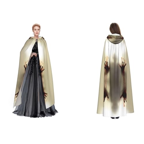Unisex Kapuzenumhang mit blutigen Händen, für Cosplay, Halloween, Weihnachten, für Erwachsene Unisex Kapuzenumhang mit blutigen Händen, für Cosplay, Halloween, Weihnachten, für Erwachsene von Cykazhst