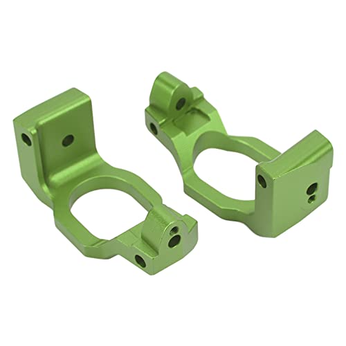 Cyllde 2 Stück Hochfeste Aluminium-Lenkrollenblöcke Für 1/10 2.0 – Reduzieren Sie Vibrationen Und Verbessern Sie Die Stabilität Mit Der Legierungskonstruktion(Grün) von Cyllde