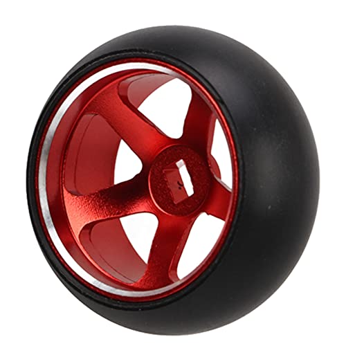 Cyllde Hochleistungs-4-teiliges RC-Drift-Reifen-Set aus Aluminiumlegierung, RC-Reifen Und Rädern Für K989 K969 P939 28413 RC-Autos Im Maßstab 1:28 – Verbessern Sie Ihr Rennerlebnis(Rot) von Cyllde