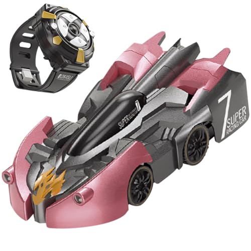 Cymwer Wandkletter-Ferngesteuertes Auto mit Uhrenfernbedienung, 360° drehbares RC-Stunt-Auto, wiederaufladbares USB-RC-Autospielzeug for Jungen, Mädchen, Kinder im Alter von 6–12 Jahren Cymwer Wandkletter-Ferngesteuertes Auto mit Uhrenfernbedienung, 360° drehbares RC-Stunt-Auto, wiederaufladbares USB-RC-Autospielzeug for Jungen, Mädchen, Kinder im Alter von 6–12 Jahren von Cymwer