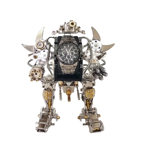 DIY 3D Metall Uhrenhalter Bausatz – Mechanisches Puzzle Modell zum Selberbauen, Kreatives Geschenk & Deko von CyplayMach