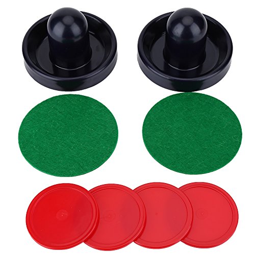 Air Hockey Pucks and Paddles, Lightweight Goalies Ice Hockey Pushers Goal Handles Replacement Accessories for Tables Game Air Hockey Pucks and Paddles, Lightweight Goalies Ice Hockey Pushers Goal Handles Replacement Accessories for Tables Game von Cyrank