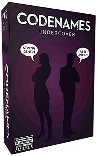Asmodee Codenames Undercover, Familienspiel, Ratespiel, Deutsch von Czech Games