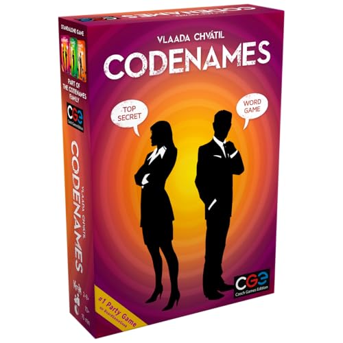 Codenames | CGE | English | Age 10+ | 2-8+ Players von Czech Games Edition