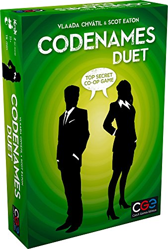 Czech Games Edition , Codenames Duet , Board Game , Ages 11+ , 2 Players , 15-30 Minutes Playing Time von Czech Games Edition
