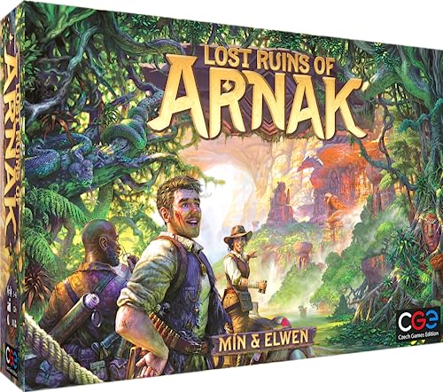 Czech Games Lost Ruins of Arnak | CGE | English | Board Game | 1 to 4 Players | 30 Minutes | Age 12+ von Czech Games