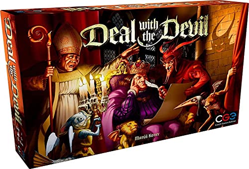 Deal with The Devil | CGE | English | 14+ Age | 4 Player von Czech Games Edition