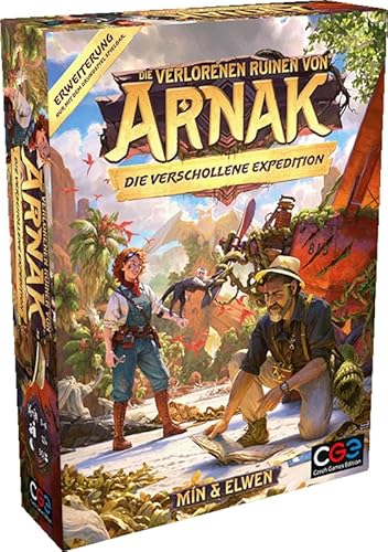 Die Verlorenen Ruinen von Arnak: Die verschollene Expedition | CGE | Deutsch | Erweiterung von Czech Games Edition