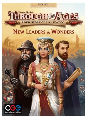 Through The Ages: New Leaders and Wonders | CGE | English | 14+ Age | 2-4 Player Through The Ages: New Leaders and Wonders | CGE | English | 14+ Age | 2-4 Player von Czech Games Edition