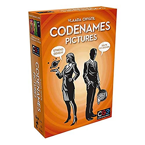 Czech Games Edition Codenames Pictures, Grundspiel, Familienspiel, Deutsch, CZ040, Mehrfarbig Czech Games Edition Codenames Pictures, Grundspiel, Familienspiel, Deutsch, CZ040, Mehrfarbig von Czech Games Edition