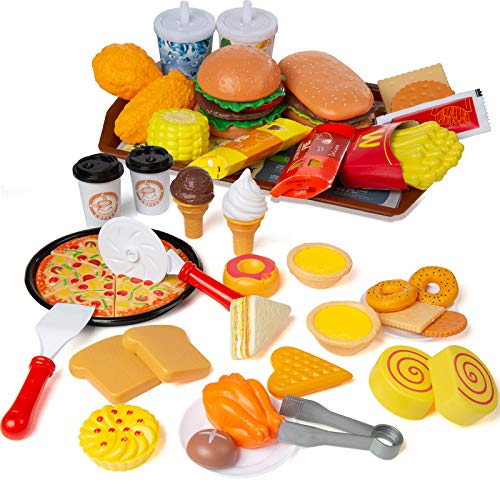 Czemo Spielzeug Essen Spielzeug Lebensmittel Mit Kinderspielzeug Küchenspielzeug EIN Puzzlespielset Für Kinder Ab DREI Jahren von Czemo