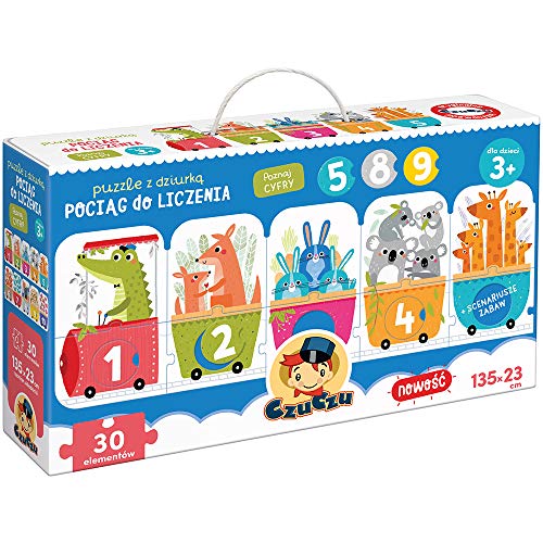 Puzzle z dziurka PociÄ…g do liczenia von Czuczu