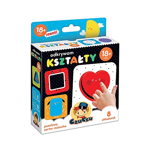 CzuCzu Odkrywam Kształty - Pierwsze Puzzle Sorter do Nauki Kształtów Dla Dzieci 18m+ CzuCzu Odkrywam Kształty - Pierwsze Puzzle Sorter do Nauki Kształtów Dla Dzieci 18m+ von Czuczu