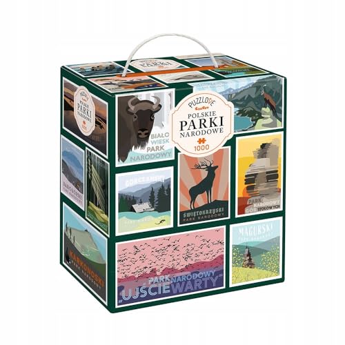 Puzzlove Sensor Polnische Nationalparks (1000 Teile) Puzzle für Erwachsene von Czuczu
