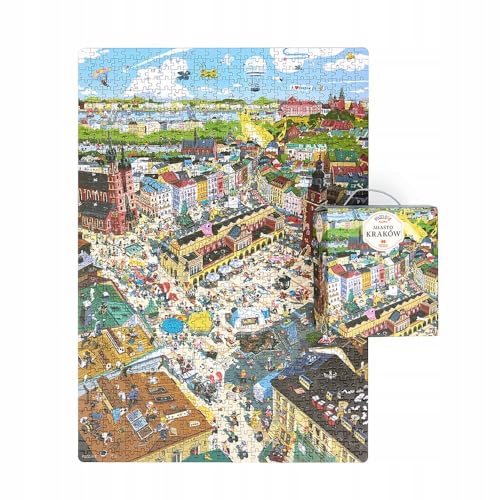 Puzzlove Zauber Stadt Krakau (1000 Teile) Puzzle für Erwachsene von Czuczu