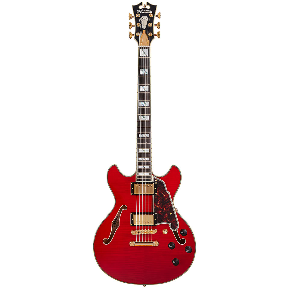 D'Angelico EXL Mini DC Trans Cherry E-Gitarre D'Angelico EXL Mini DC Trans Cherry E-Gitarre von D'Angelico