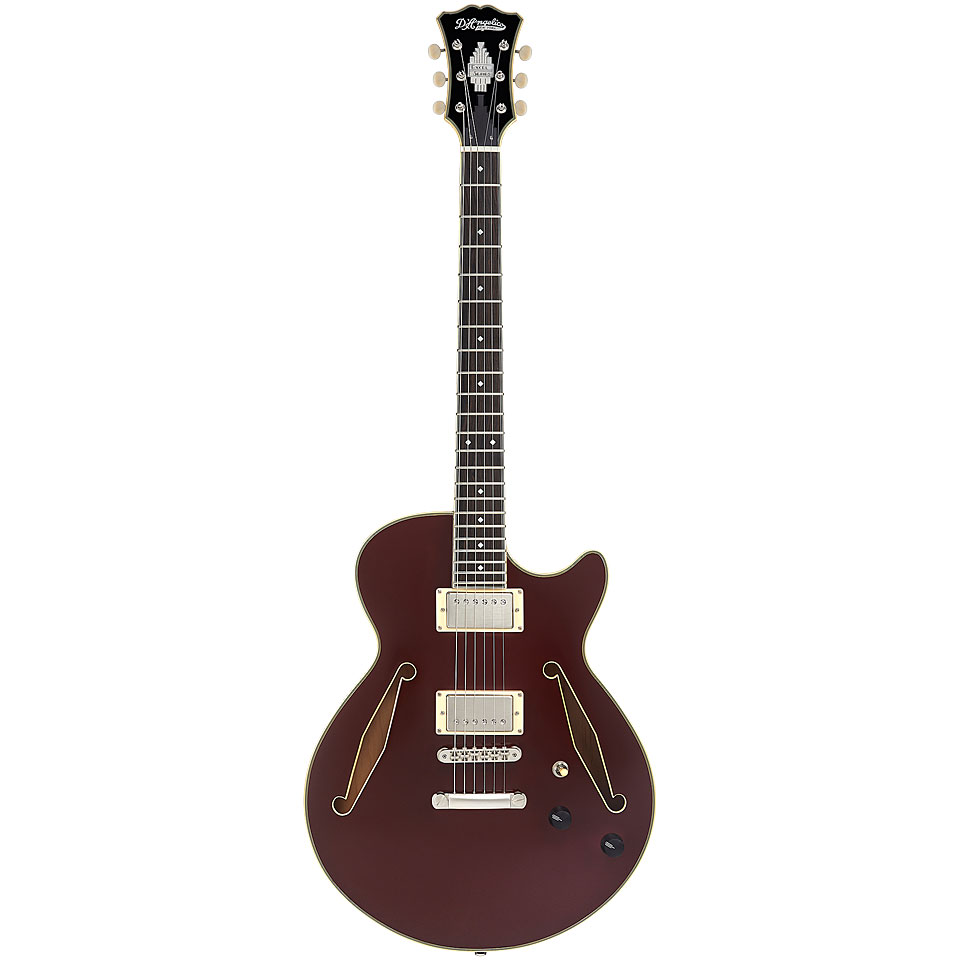 D&#39;Angelico Excel SS Tour Solid Wine E-Gitarre von D&#39;Angelico