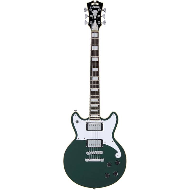 D&#39;Angelico Premier Brighton Satin Sherwood Green E-Gitarre von D&#39;Angelico