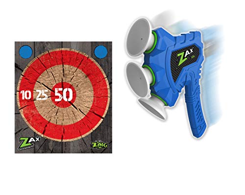 D'Arpeje Zax-Axt aus Schaumstoff zum Werfen, Zielscheibe inklusive, Spiel innen und außen, Fester Halt auf Allen Oberflächen, 5 Jahre, TZAX001-POS-D'Arpèje, TZAX001-POS, Mehrfarbig D'Arpeje Zax-Axt aus Schaumstoff zum Werfen, Zielscheibe inklusive, Spiel innen und außen, Fester Halt auf Allen Oberflächen, 5 Jahre, TZAX001-POS-D'Arpèje, TZAX001-POS, Mehrfarbig von D'Arpeje