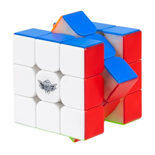 D-FantiX Magnetischer Zauberwürfel Speed Cube 3x3x3, Cyclone Boys Professional Stickerless Magnetic Cube, Magnet Magic Cube Puzzle Spielzeug für Kinder und Erwachsene, Lösen Brain Teaser Geschenkidee von D-FantiX