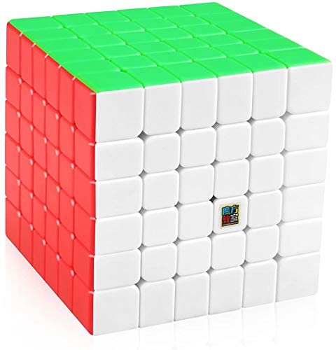 D-Fantix Original ZauberwüRfel 6x6x6 Speedcube, Meilong Stickerless Speed Cube Zauber WüRfel, 3D Puzzle Magic Cube Spielzeug, Geschenkideen Teenager MäDchen Kinder Erwachsene von D-FantiX