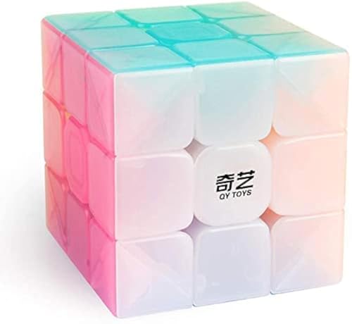 D-FantiX Schillernde Zauberwürfel 3x3, QY Toys Warrior W 3x3 Speed Cube Jelly Cube 3x3x3 Magic Cube Puzzles Transparente Pastellfarben D-FantiX Schillernde Zauberwürfel 3x3, QY Toys Warrior W 3x3 Speed Cube Jelly Cube 3x3x3 Magic Cube Puzzles Transparente Pastellfarben von D-FantiX