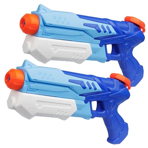 D-FantiX Wasserpistole für Kinder Erwachsene, 2 Stück Wasserpistolen 300ML Super Squirt Guns Wasser Soaker Blaster Große Reichweite bis zu 10 Meter Wasserspritzpistole Spritzpistole für Sommer D-FantiX Wasserpistole für Kinder Erwachsene, 2 Stück Wasserpistolen 300ML Super Squirt Guns Wasser Soaker Blaster Große Reichweite bis zu 10 Meter Wasserspritzpistole Spritzpistole für Sommer von D-FantiX