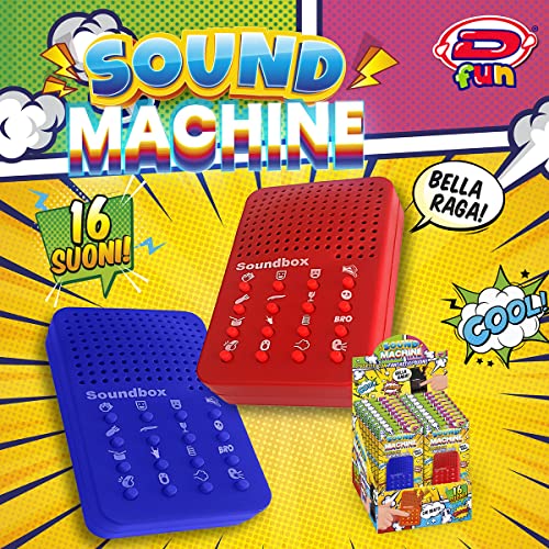 D-KIDZ DIP76688 Sound Machine, Sortiment, Rot und Blau, M von D-KIDZ