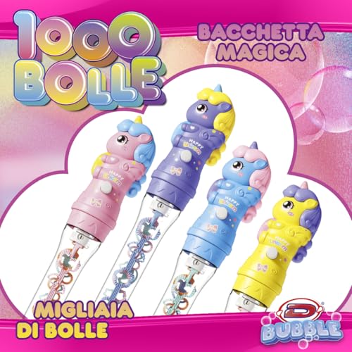 D-KIDZ Dynit DIP77712 Zauberstab Mille Bubbles Einhorn (Sortiment) von D-KIDZ